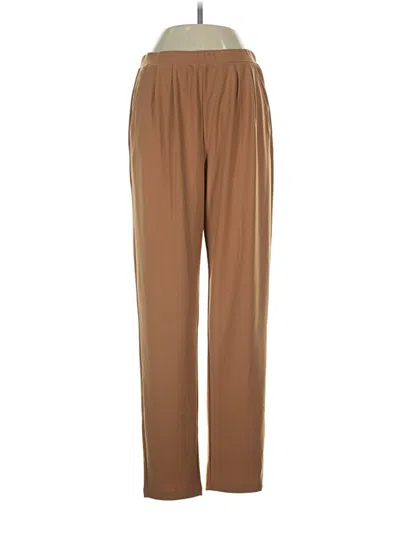 Pre-owned Leith Casual Pants In Brown