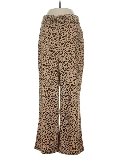 Pre-owned Leith Casual Pants In Brown