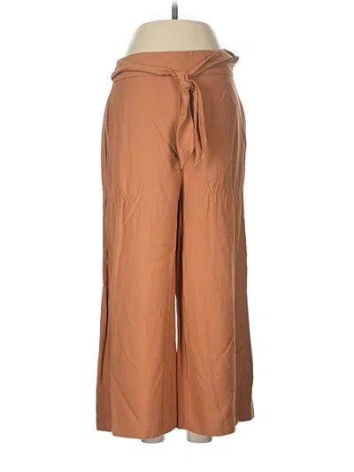 Pre-owned Leith Casual Pants In Brown