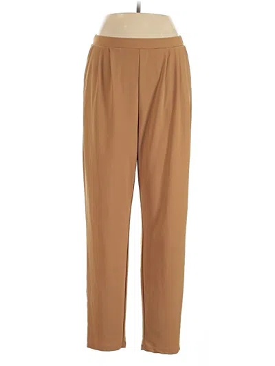 Pre-owned Leith Casual Pants In Brown