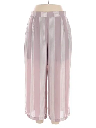 Pre-owned Leith Casual Pants In Pink