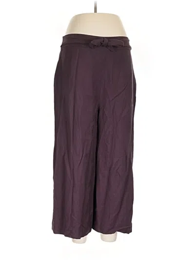 Pre-owned Leith Casual Pants In Purple