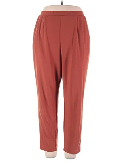 Pre-owned Leith Casual Pants In Red