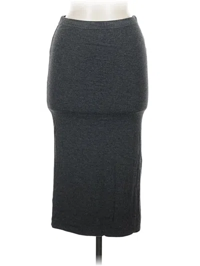 Pre-owned Leith Casual Skirt In Gray