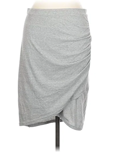 Pre-owned Leith Casual Skirt In Gray