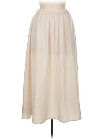 Pre-owned Leith Casual Skirt In White