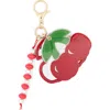 Leith Cherry Mirror Bag Charm In Multi