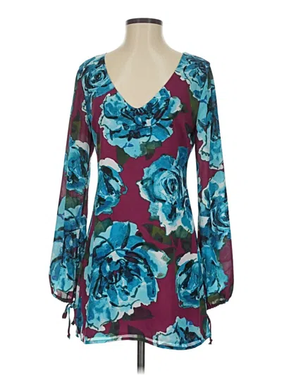 Pre-owned Leith Cocktail Dress In Blue
