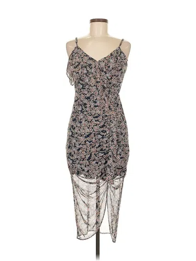 Pre-owned Leith Cocktail Dress In Brown