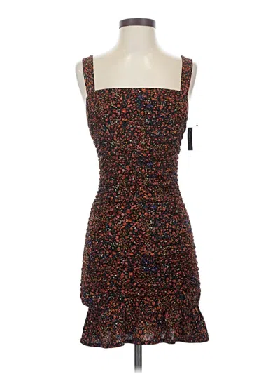 Pre-owned Leith Cocktail Dress In Brown