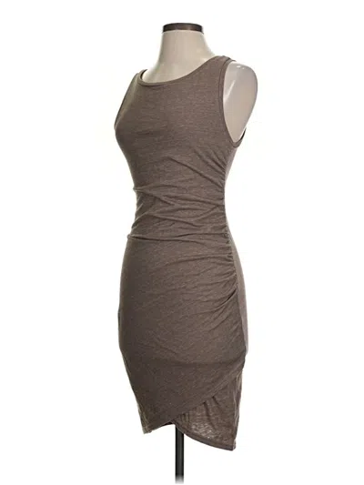 Pre-owned Leith Cocktail Dress In Brown