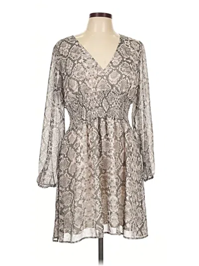 Pre-owned Leith Cocktail Dress In Gray