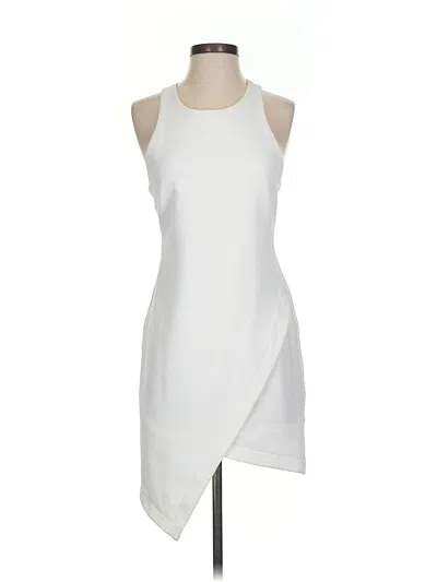 Pre-owned Leith Cocktail Dress In White