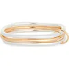 Leith Connected Bangle Set In Multi