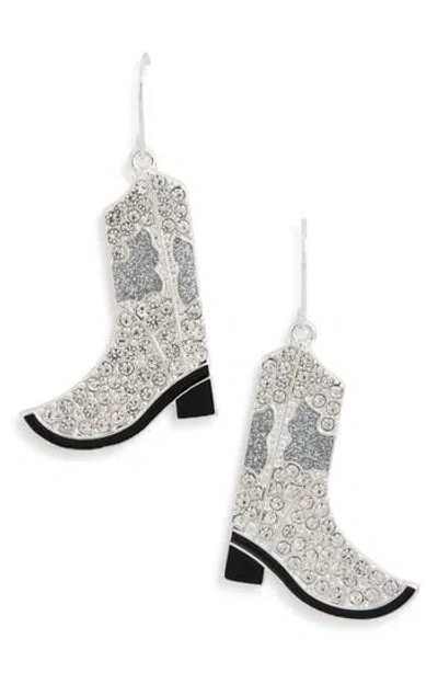 Leith Cowboy Boot Drop Earrings
