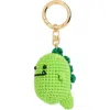 Leith Crochet Critter Bag Charm In Green