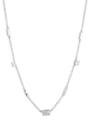 Leith Cz Station Necklace