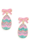 Leith Easter Egg Drop Earrings In White