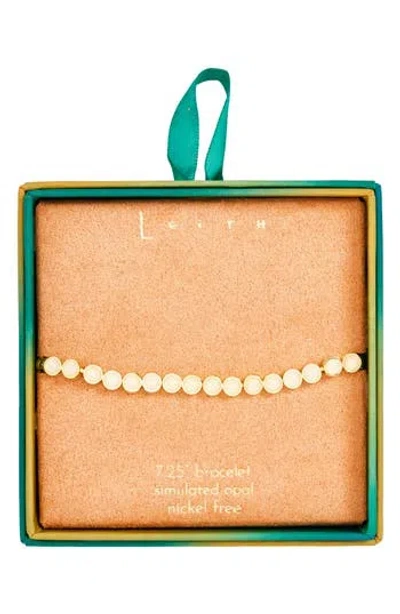Leith Faux Opal Tennis Bracelet