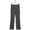 Leith Fitted Straight Leg Pants In Gray