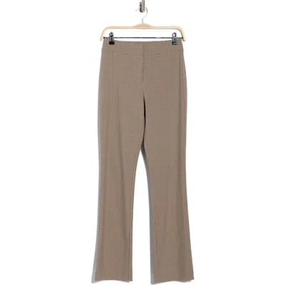 Leith Fitted Straight Leg Pants In Neutral