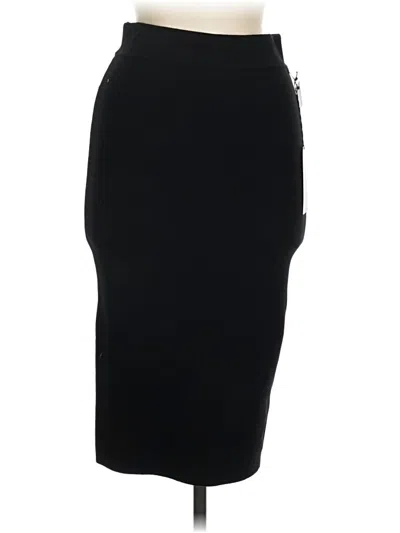 Pre-owned Leith Formal Skirt In Black