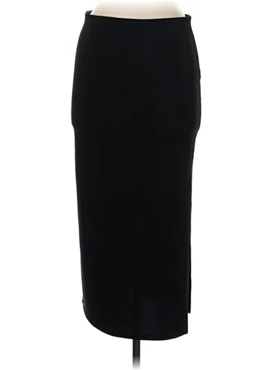 Pre-owned Leith Formal Skirt In Black