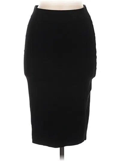 Pre-owned Leith Formal Skirt In Black