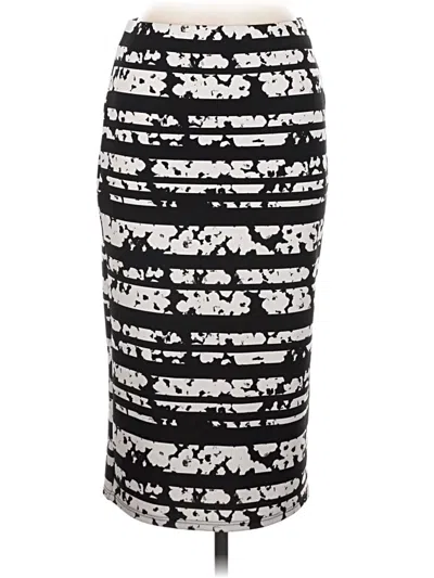Pre-owned Leith Formal Skirt In Black