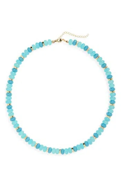 Leith Glass Beaded Necklace