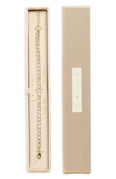Leith Gradient Cz Tennis Bracelet In Neutral