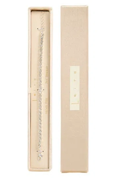 Leith Gradient Cz Tennis Bracelet In Neutral