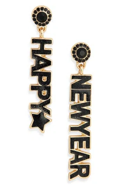 Leith Happy New Year Drop Earrings In Multi