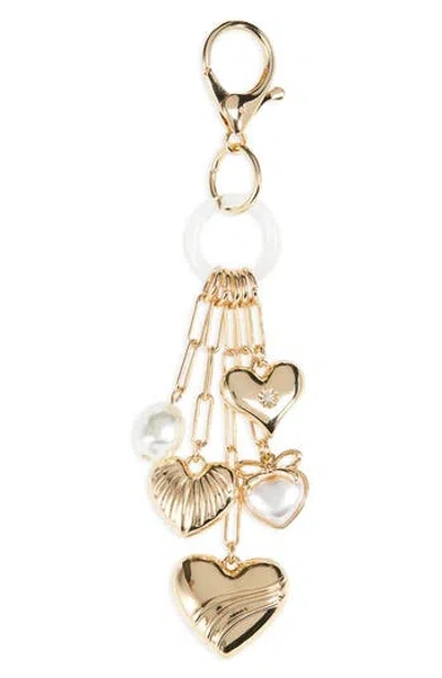 Leith Heart Cluster Charm In Multi