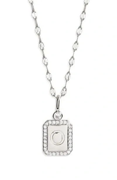 Leith Initial Pendant Necklace