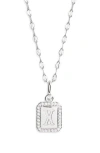Leith Initial Pendant Necklace