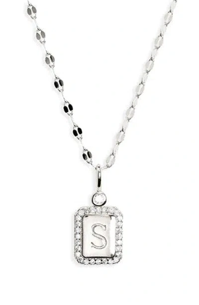 Leith Initial Pendant Necklace