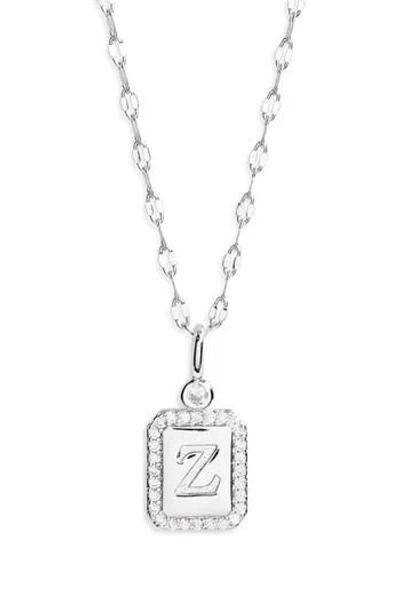 Leith Initial Pendant Necklace