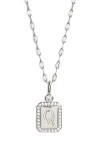 Leith Initial Pendant Necklace