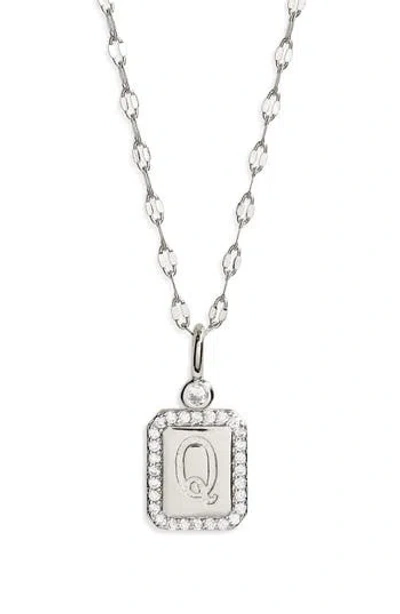 Leith Initial Pendant Necklace