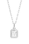 Leith Initial Pendant Necklace