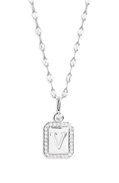 Leith Initial Pendant Necklace