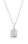 Leith Initial Pendant Necklace