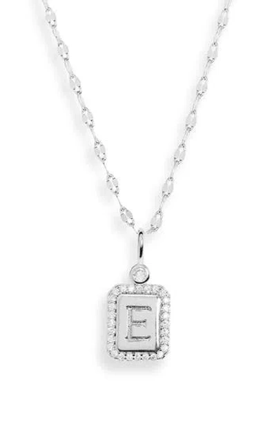 Leith Initial Pendant Necklace