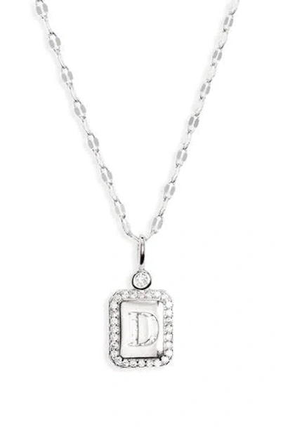 Leith Initial Pendant Necklace