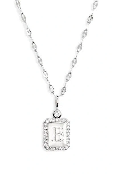 Leith Initial Pendant Necklace