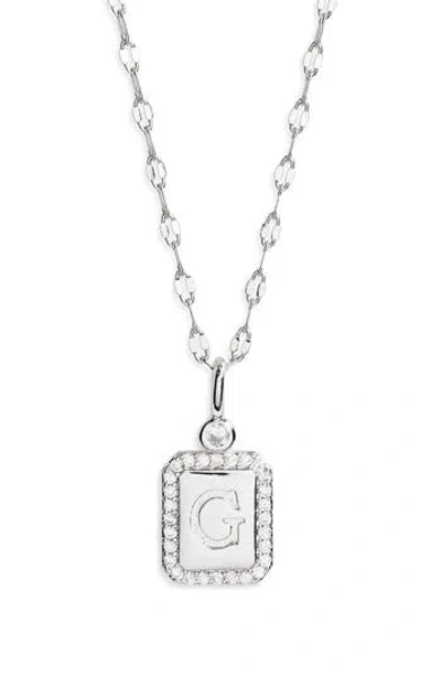 Leith Initial Pendant Necklace