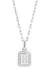 Leith Initial Pendant Necklace