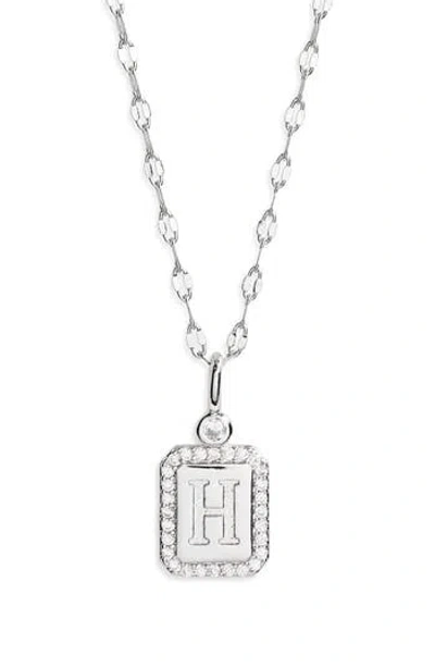 Leith Initial Pendant Necklace