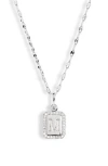 Leith Initial Pendant Necklace